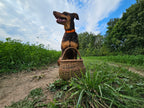 Round Wicker Storage Basket