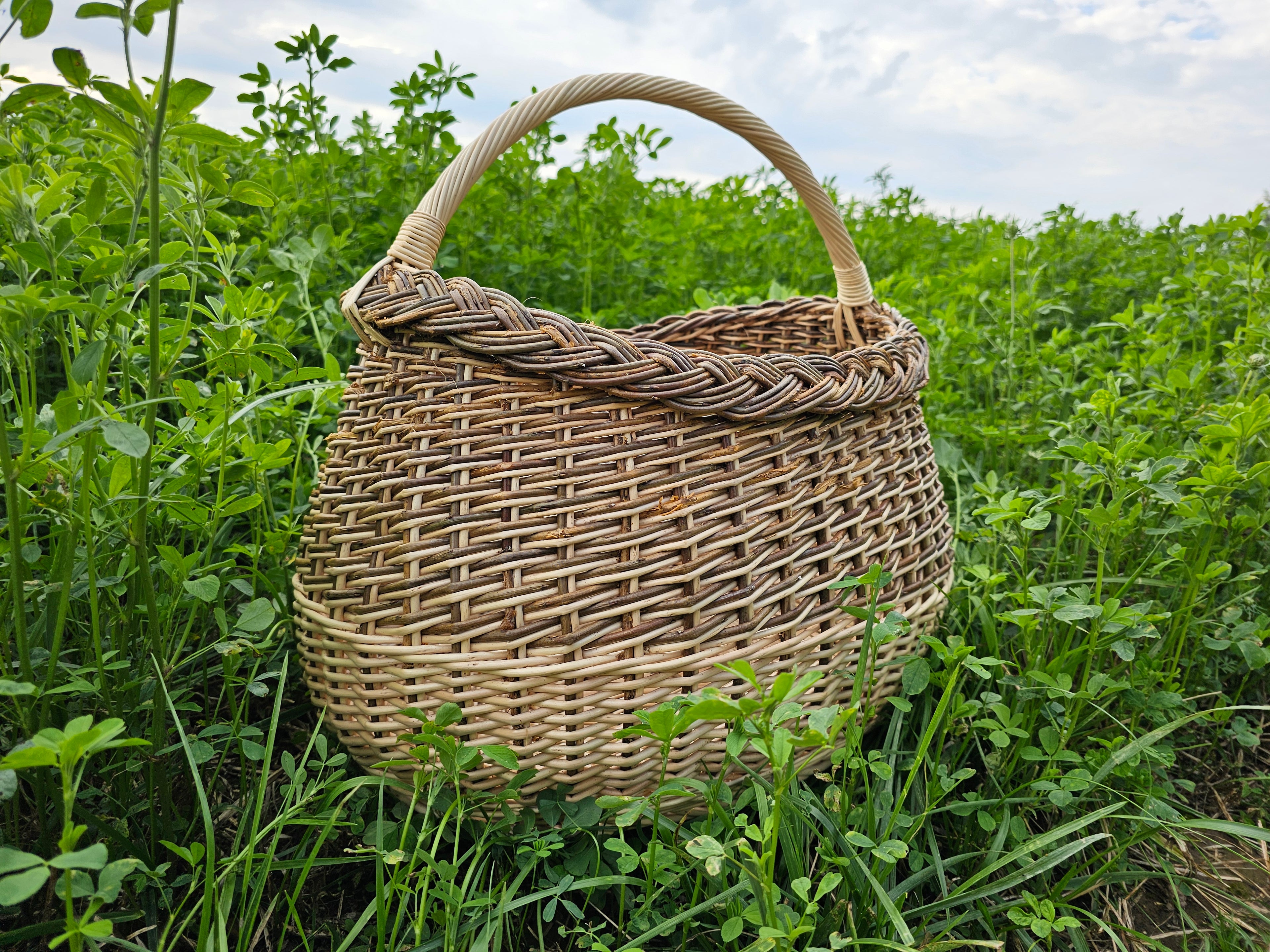Wicker basket 015r