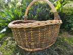 Wicker Picnic Basket with Divider