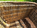 Wicker Picnic Basket with Divider