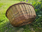 Wicker Picnic Basket with Divider