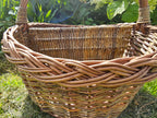 Wicker Picnic Basket with Divider