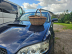 Wicker Picnic Basket with Divider