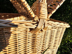 Wicker Picnic Hamper with Lid