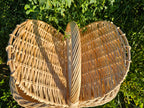 Wicker Picnic Hamper with Lid
