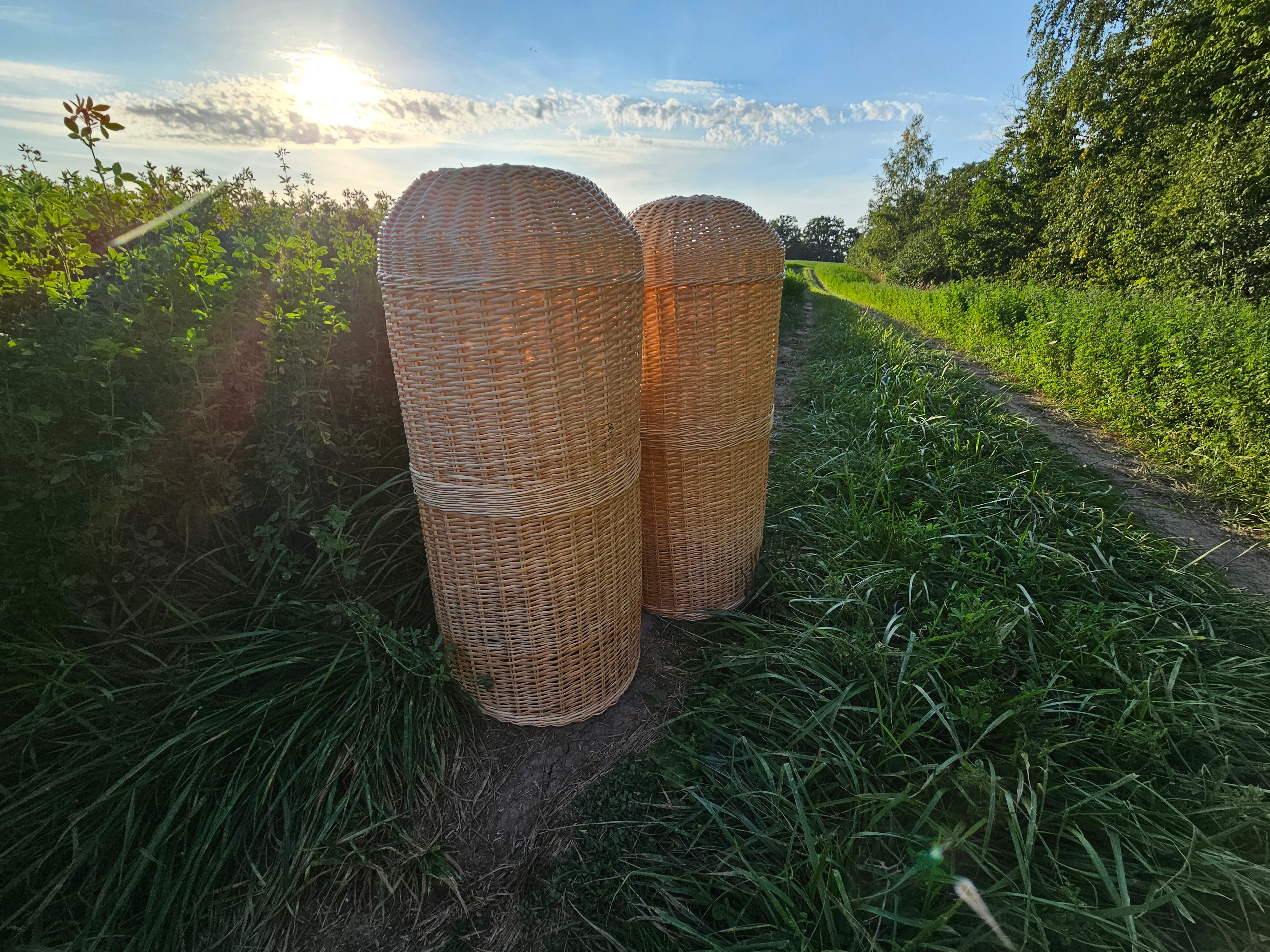 Wicker Gas Cylinder Cover