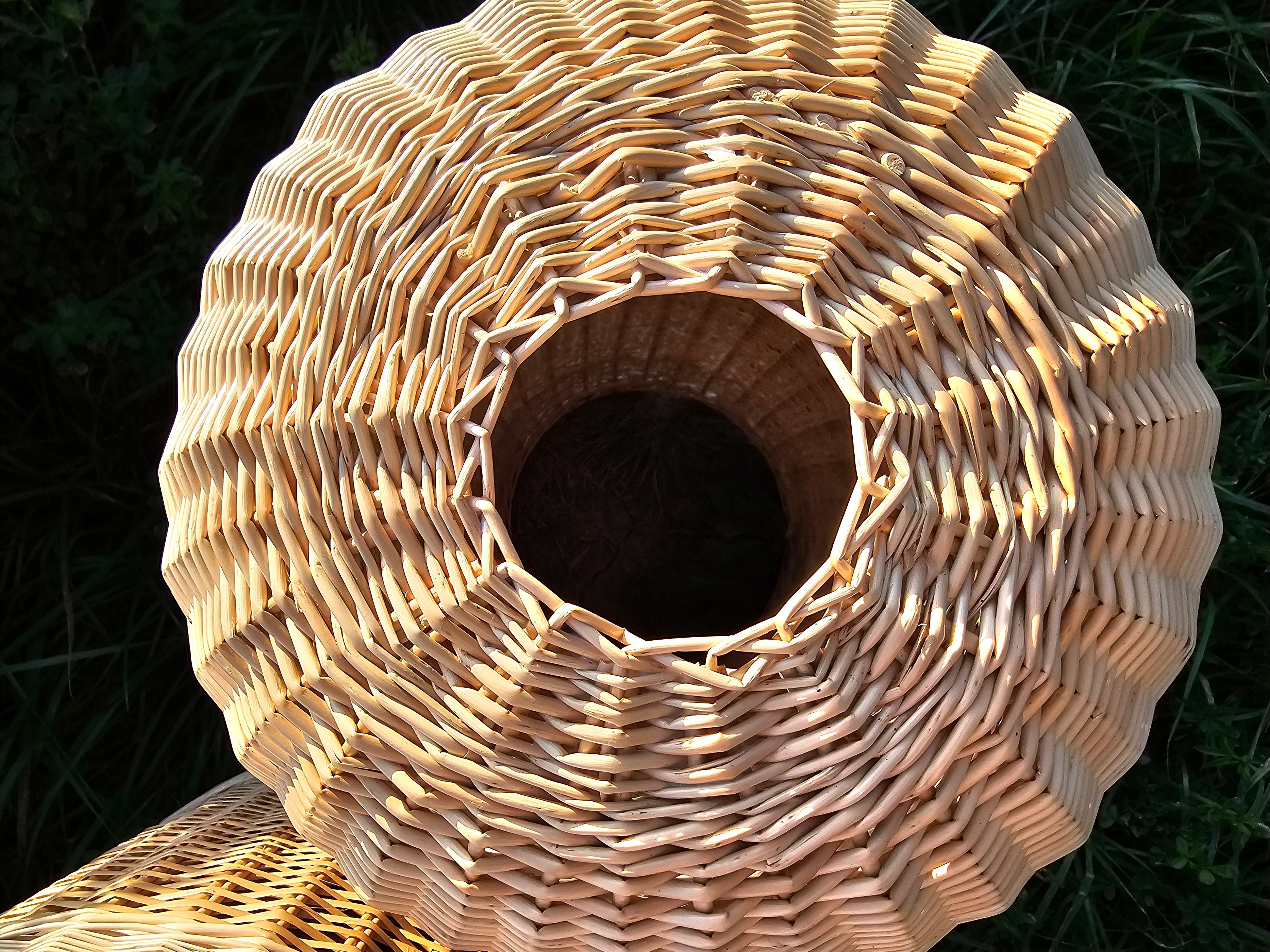 Wicker Gas Cylinder Cover