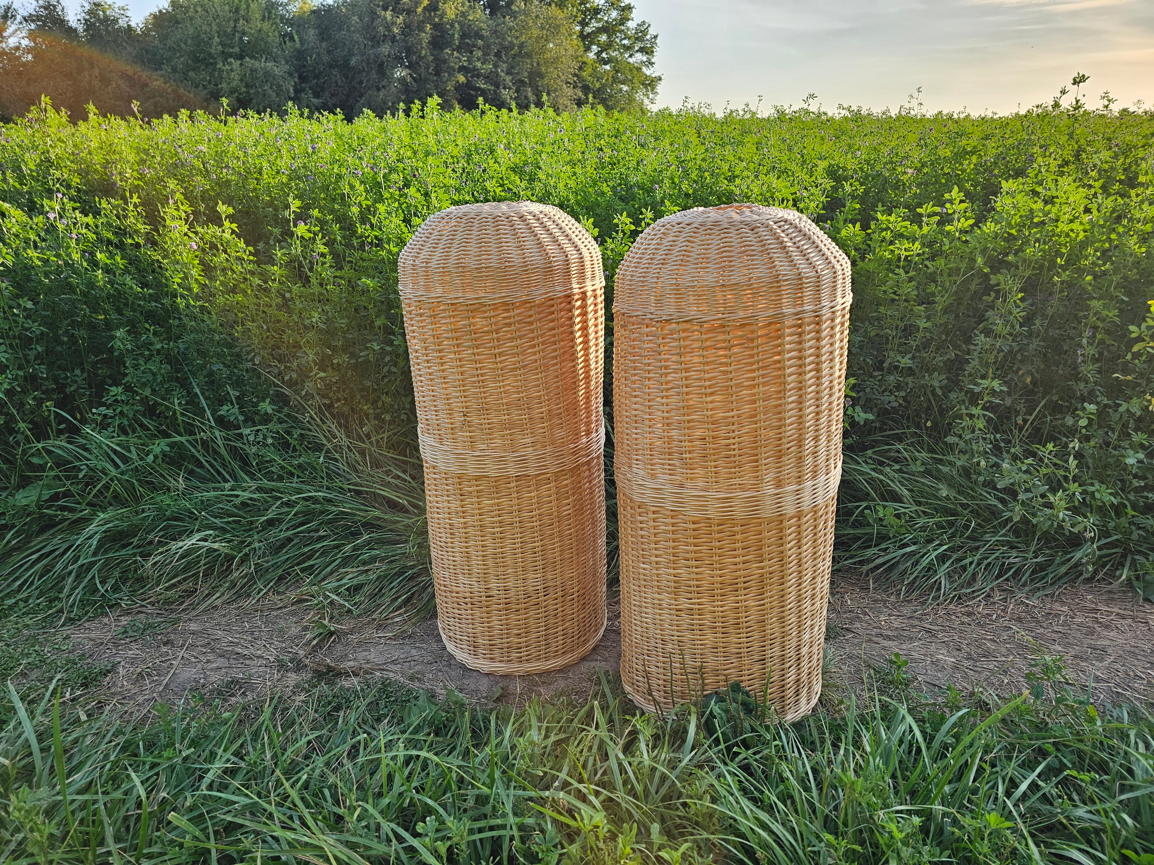 Wicker Gas Cylinder Cover