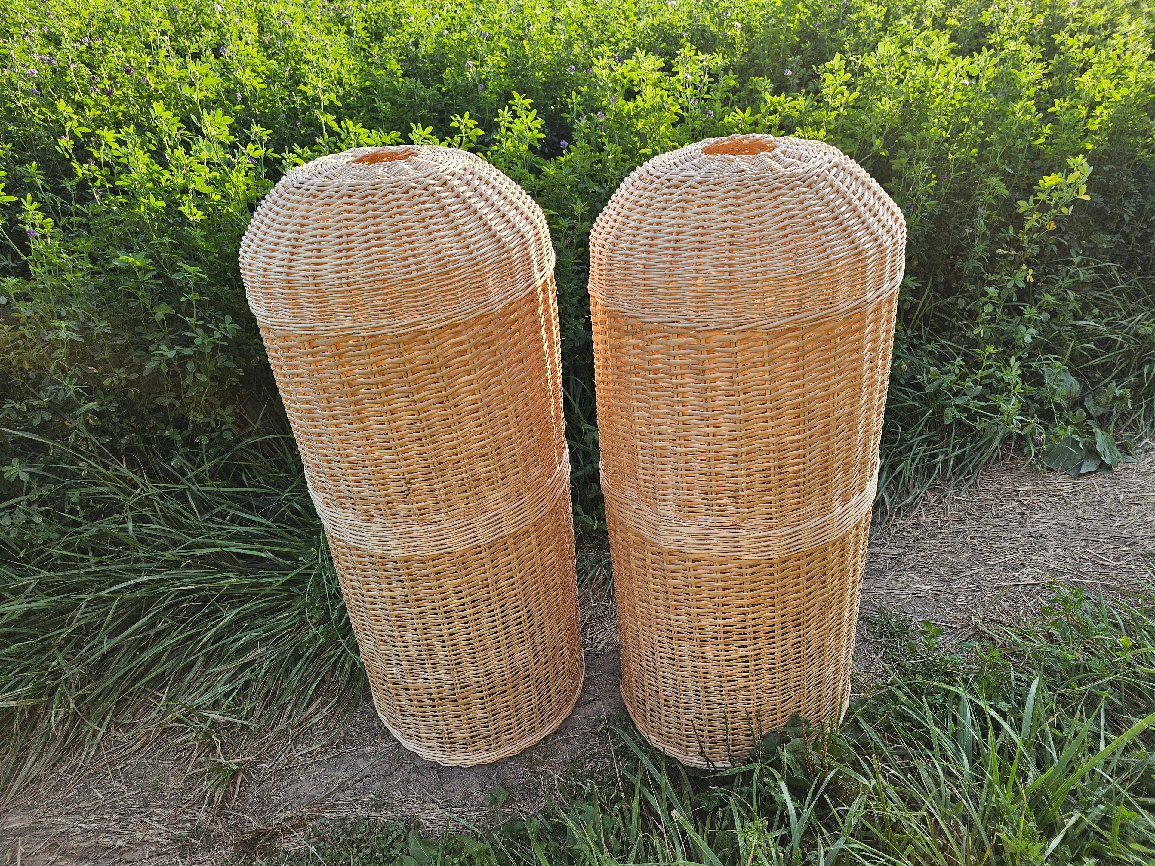 Wicker Gas Cylinder Cover
