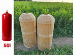 Wicker Gas Cylinder Cover