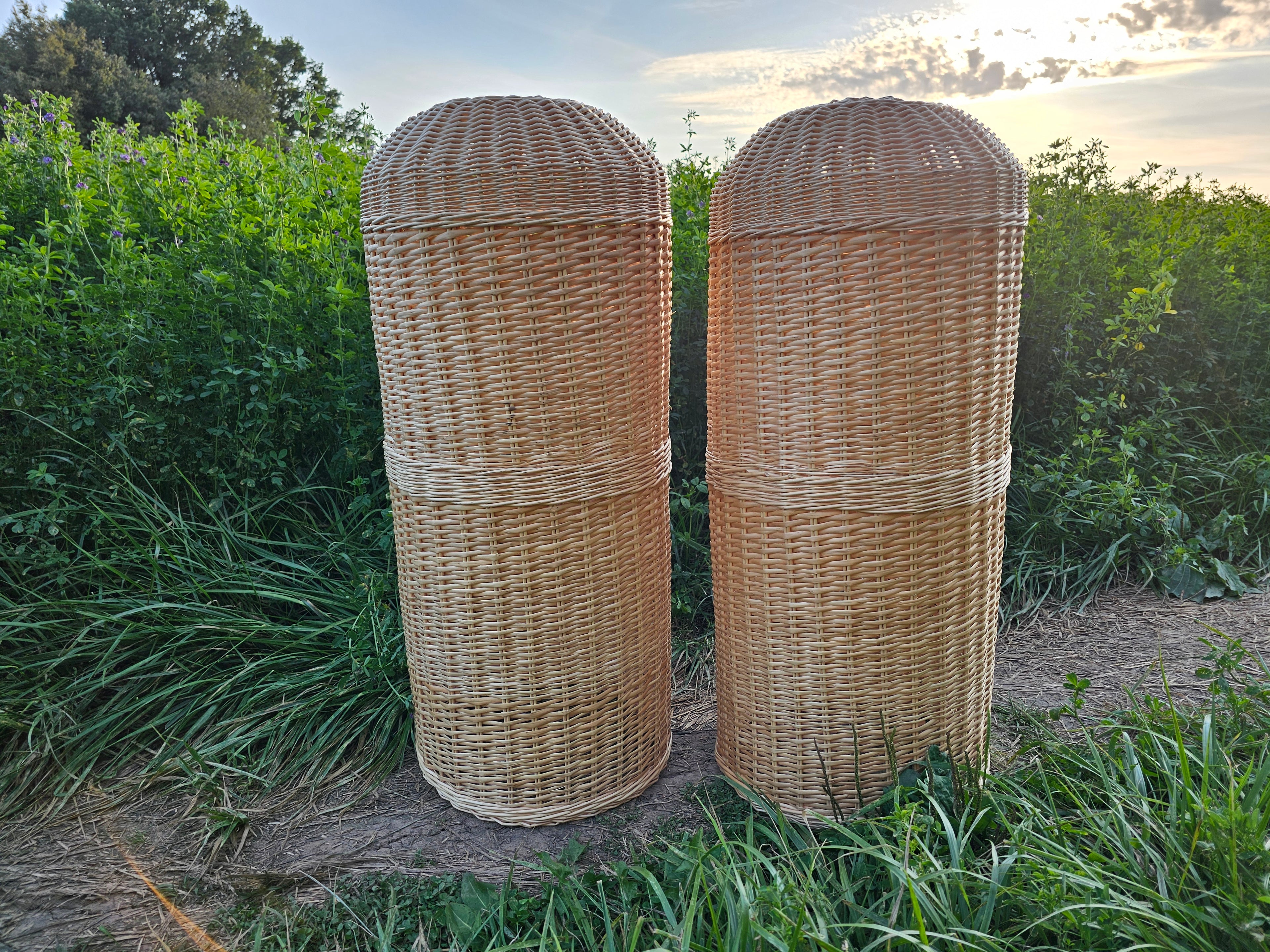 Wicker Gas Cylinder Cover