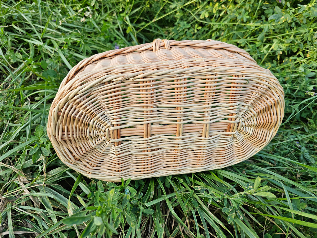 Wicker Flower Gathering Trug