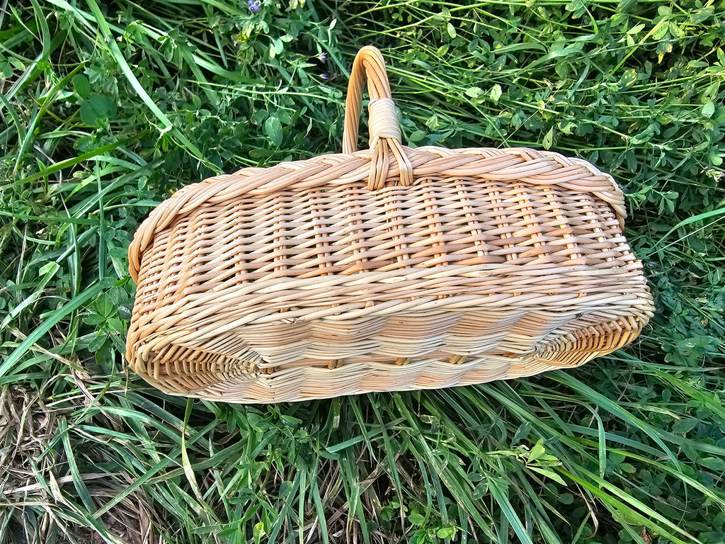 Wicker Flower Gathering Trug