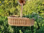 Wicker Flower Gathering Trug