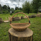 Handmade Wicker Trug Basket