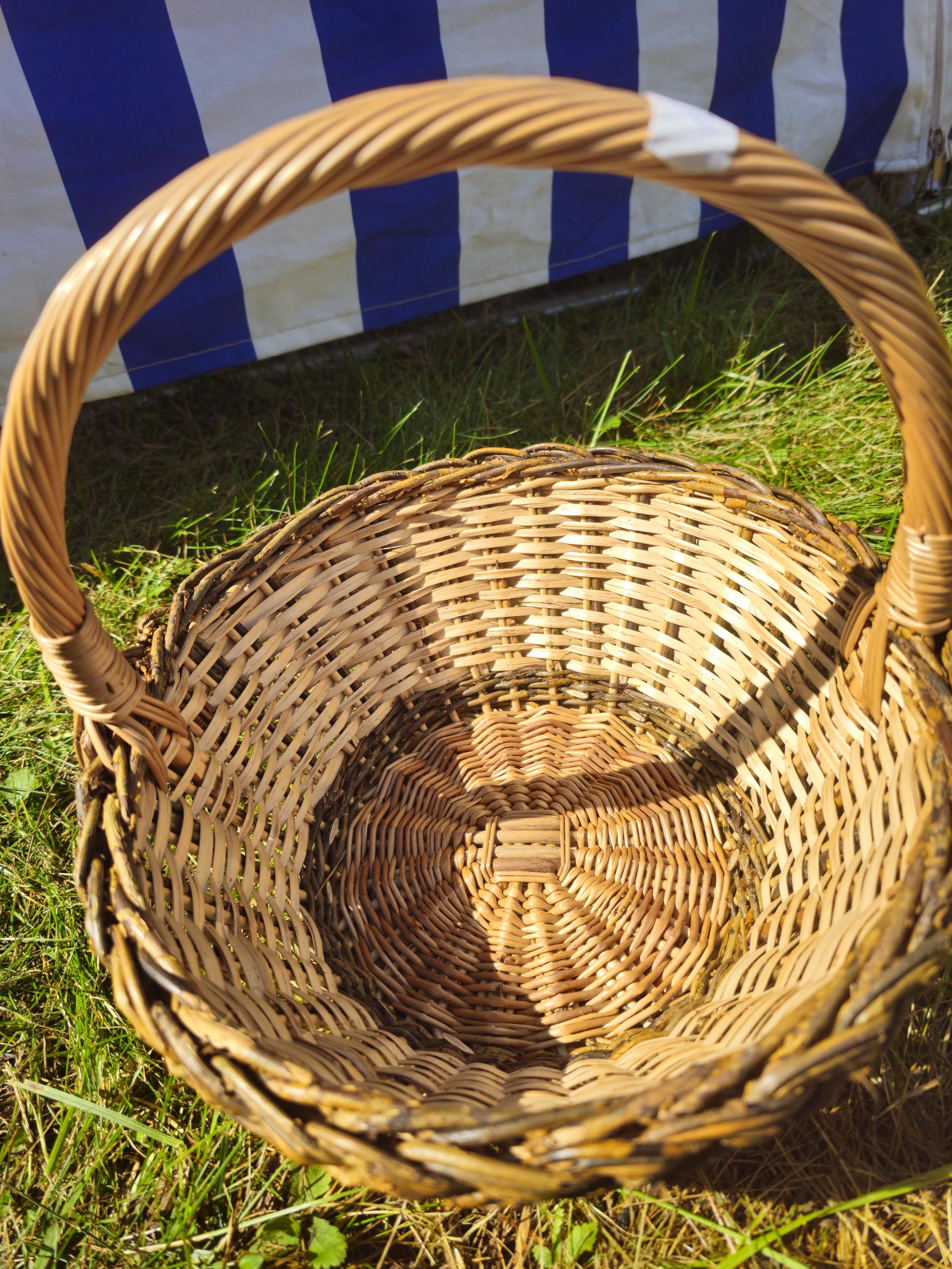 Round Wicker Basket