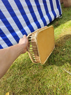 Rustic Rectangular Willow Tray