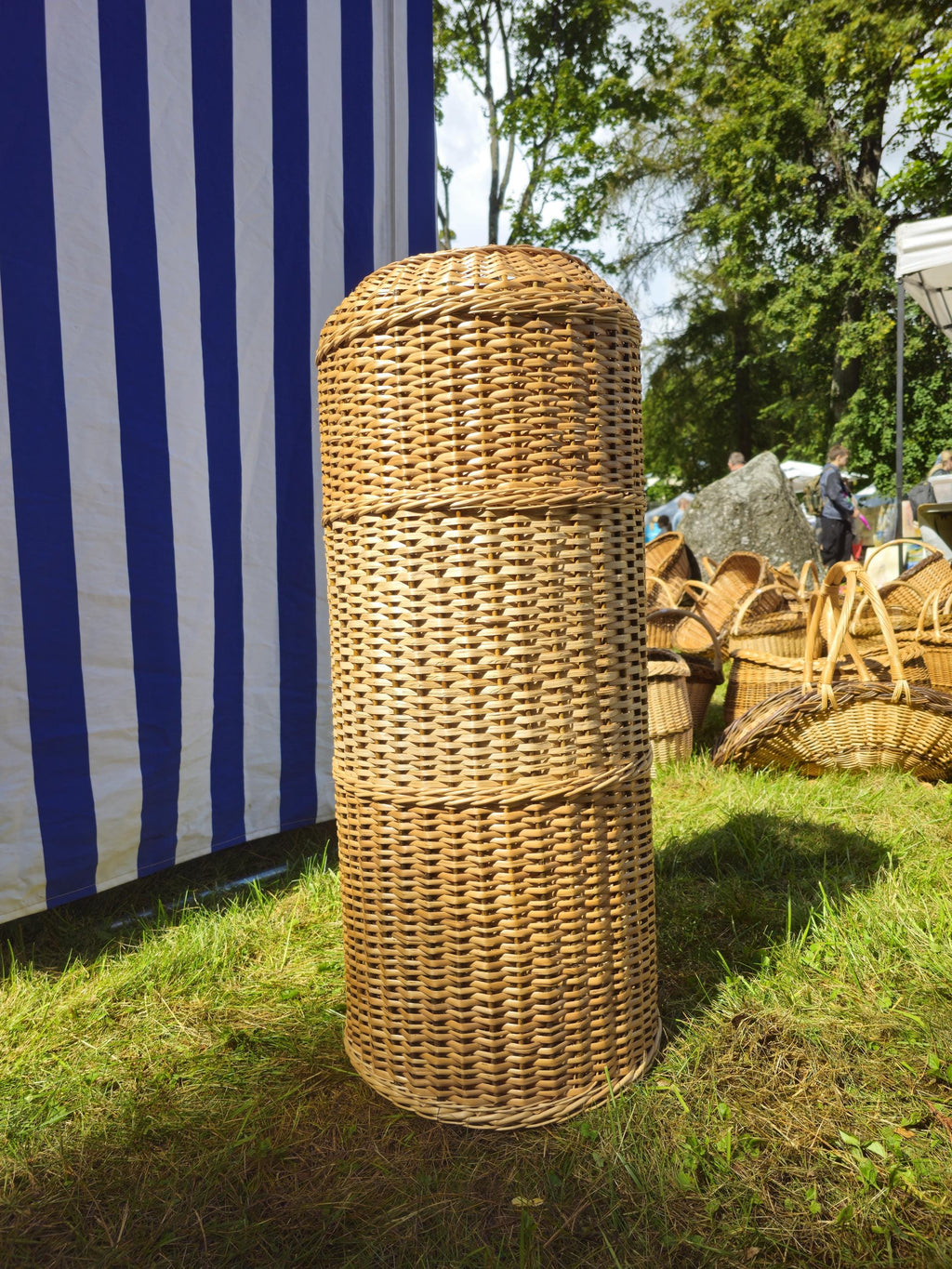 Wicker Gas Cylinder Cover