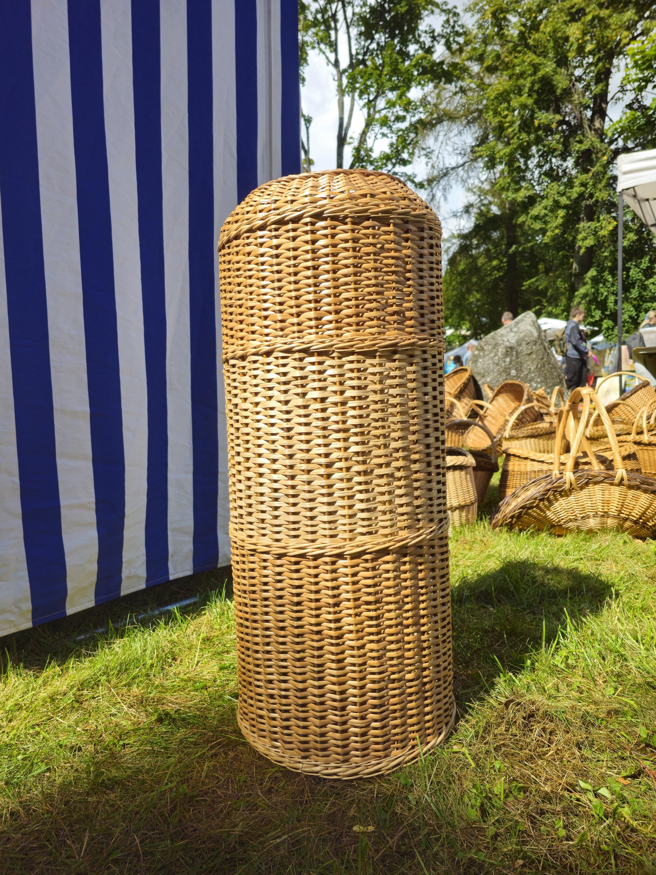 Wicker Gas Cylinder Cover