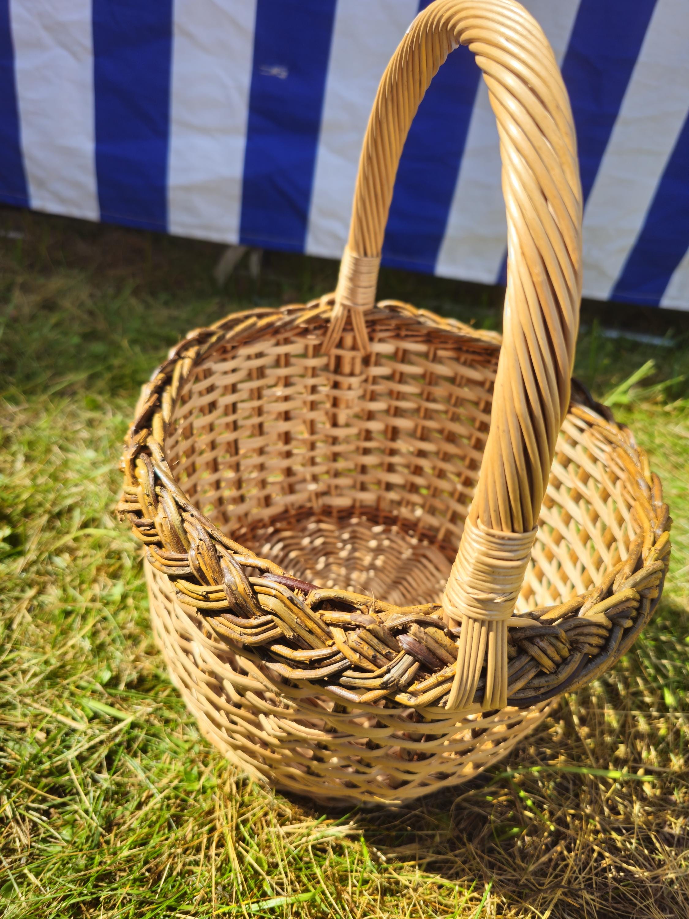 Round Wicker Basket