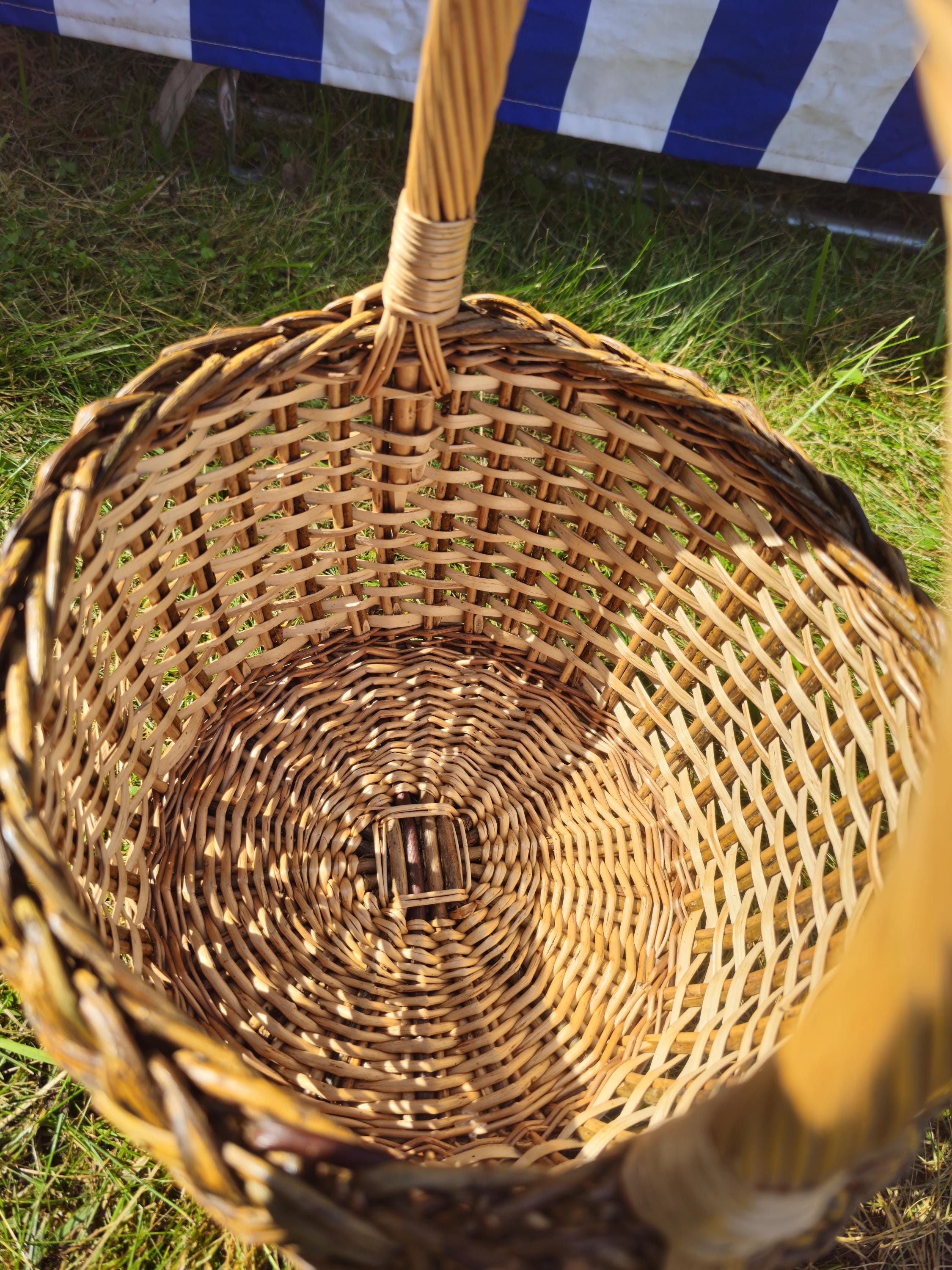 Round Wicker Basket