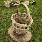 Tall Wicker Basket