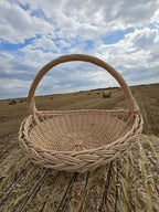 Handwoven Willow Trug Basket