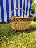 Extra Large Handwoven Wicker Basket