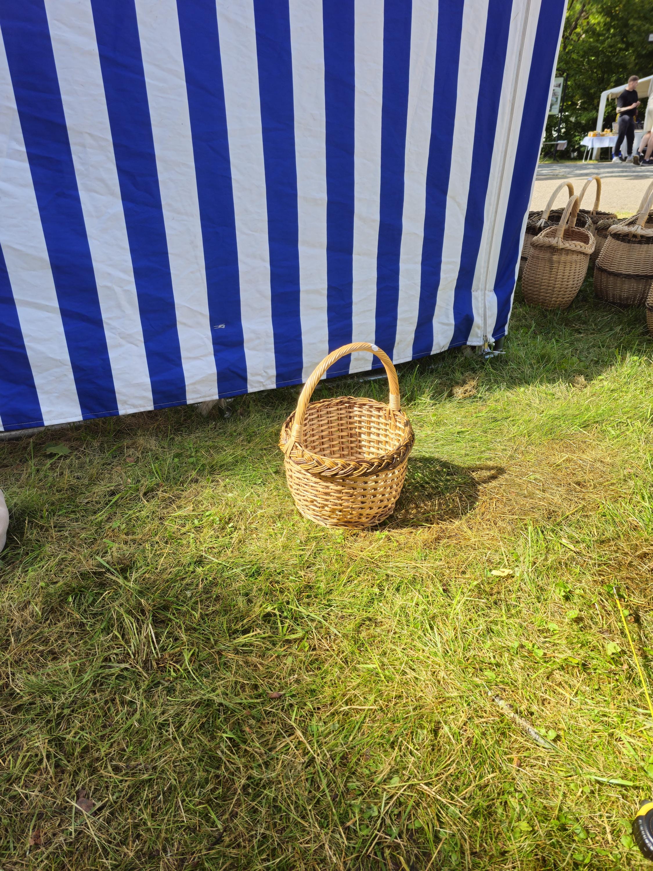 Round Wicker Basket