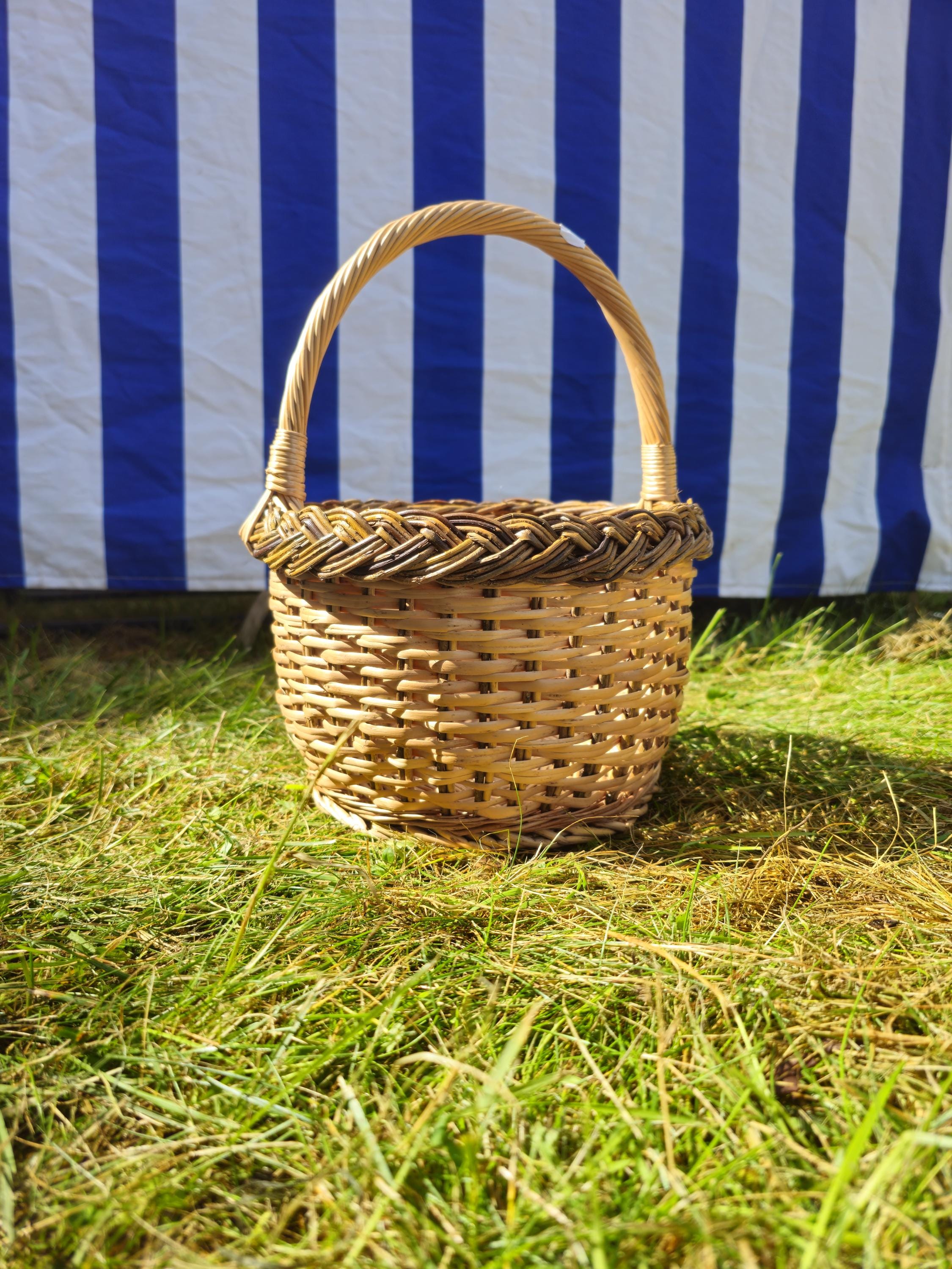 Round Wicker Basket