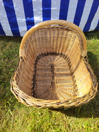 Extra Large Handwoven Wicker Basket