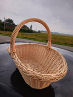 Handwoven Wicker Basket