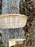 Rustic Bread Wicker Plate