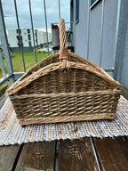 Large Handwoven Wicker Basket