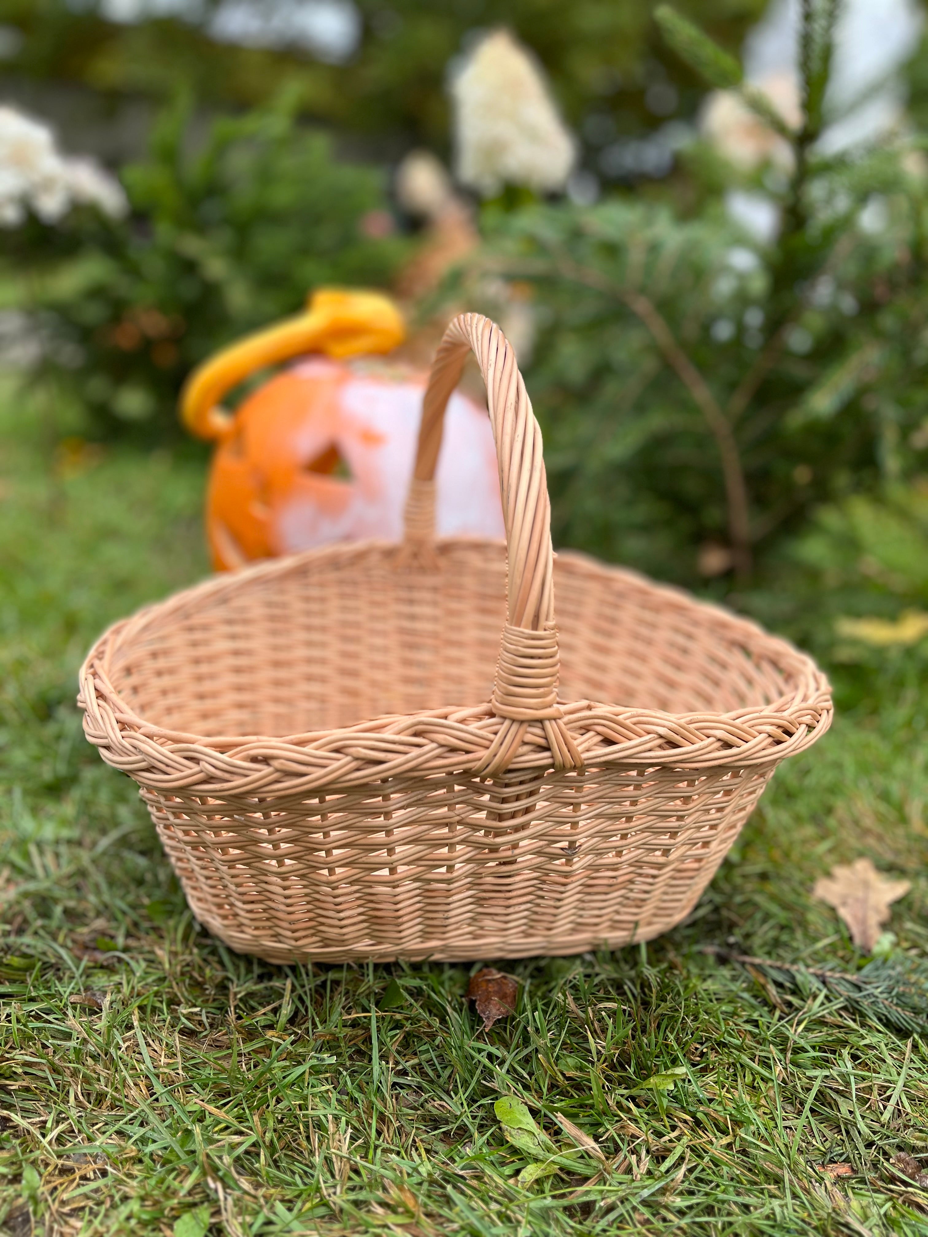 Handwoven Wicker Basket
