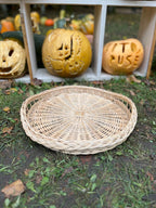 Rustic Handmade Wicker Tray