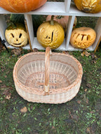 Extra Large Handwoven Wicker Basket