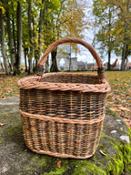 Rectangular Large Wicker Basket