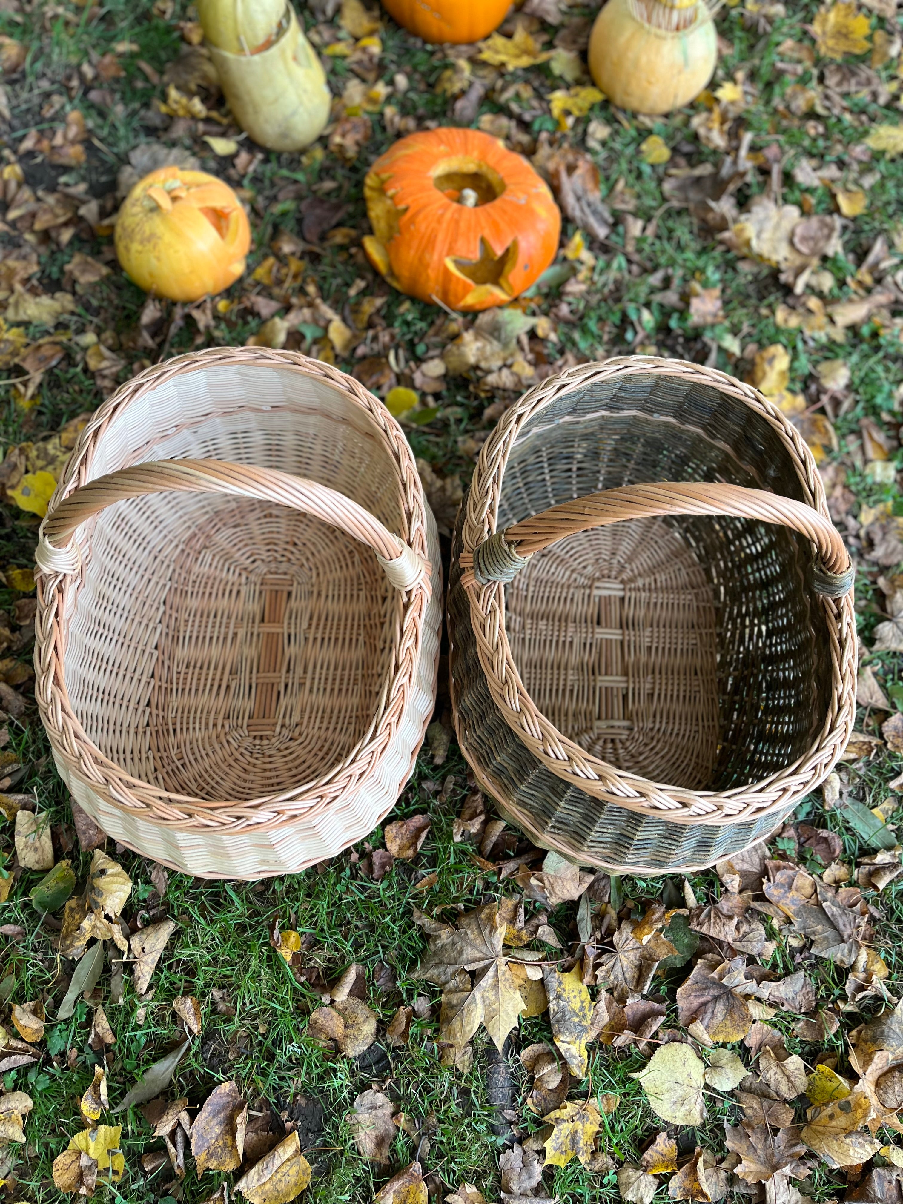 Extra Large Handwoven Wicker Basket
