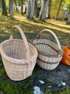 Handmade Rustic Wicker Basket