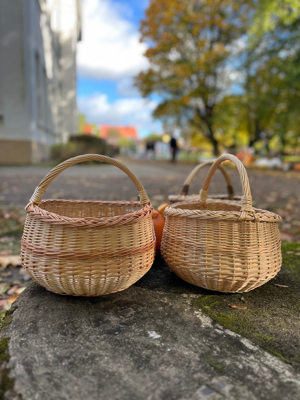 Round Wicker Basket