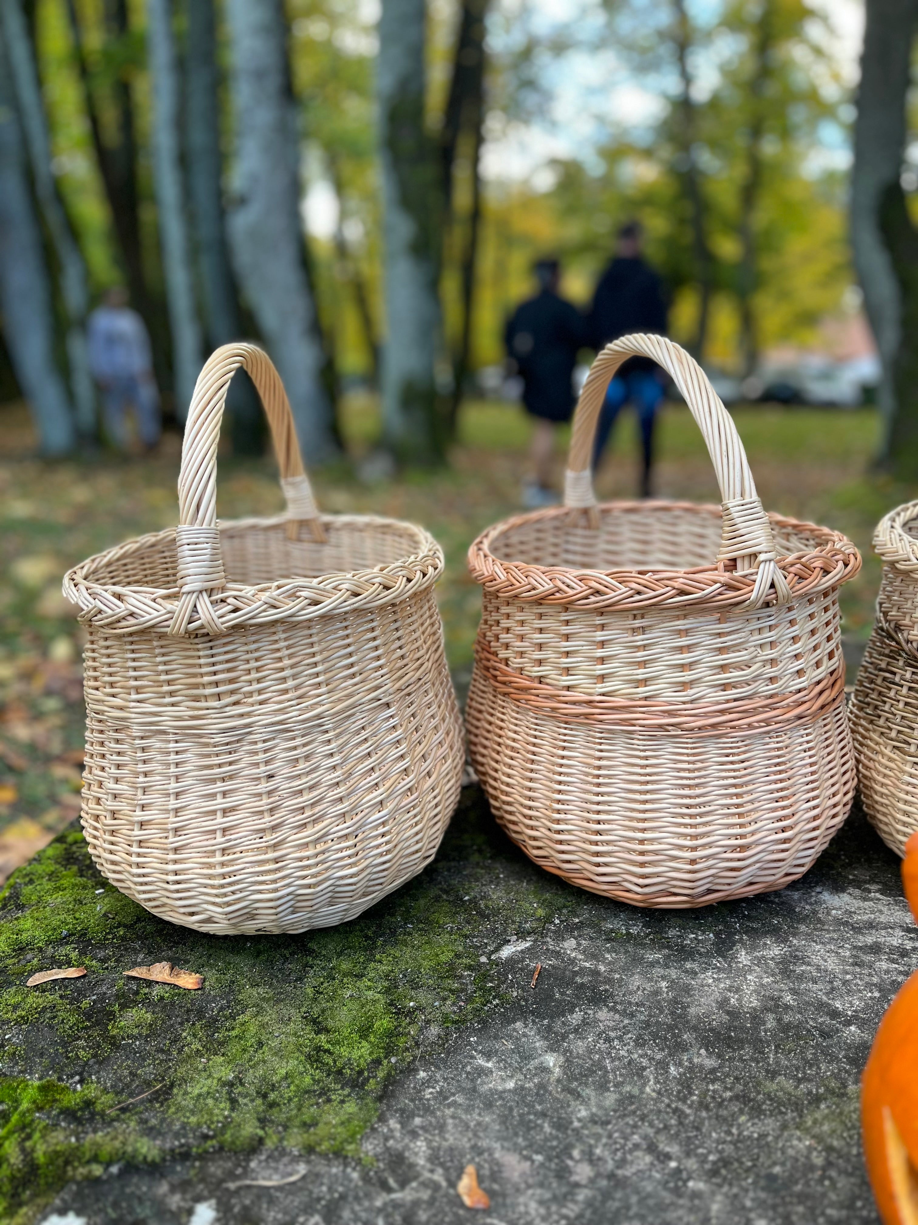 Handwoven Wicker Basket