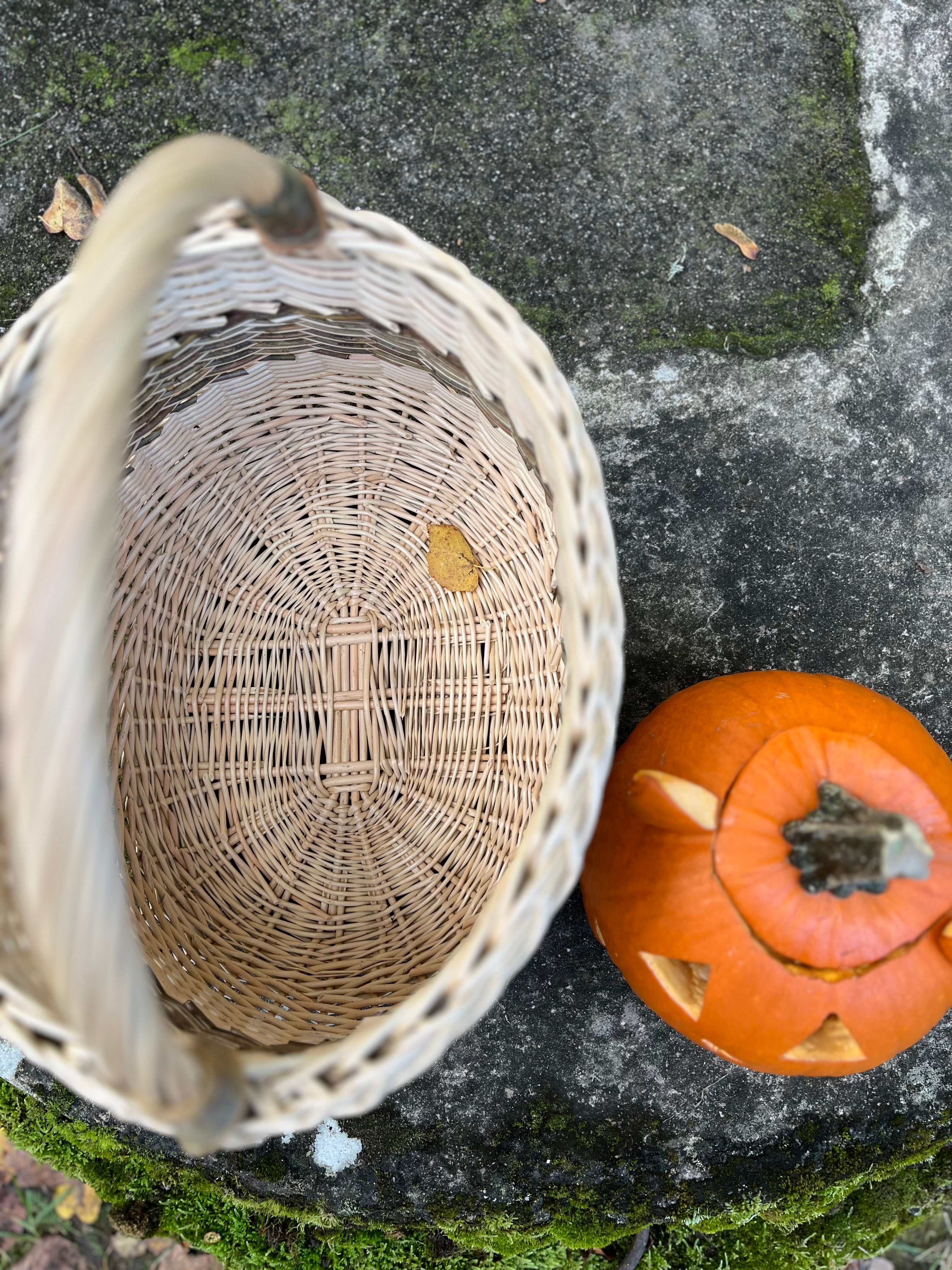 Handwoven Wicker Basket
