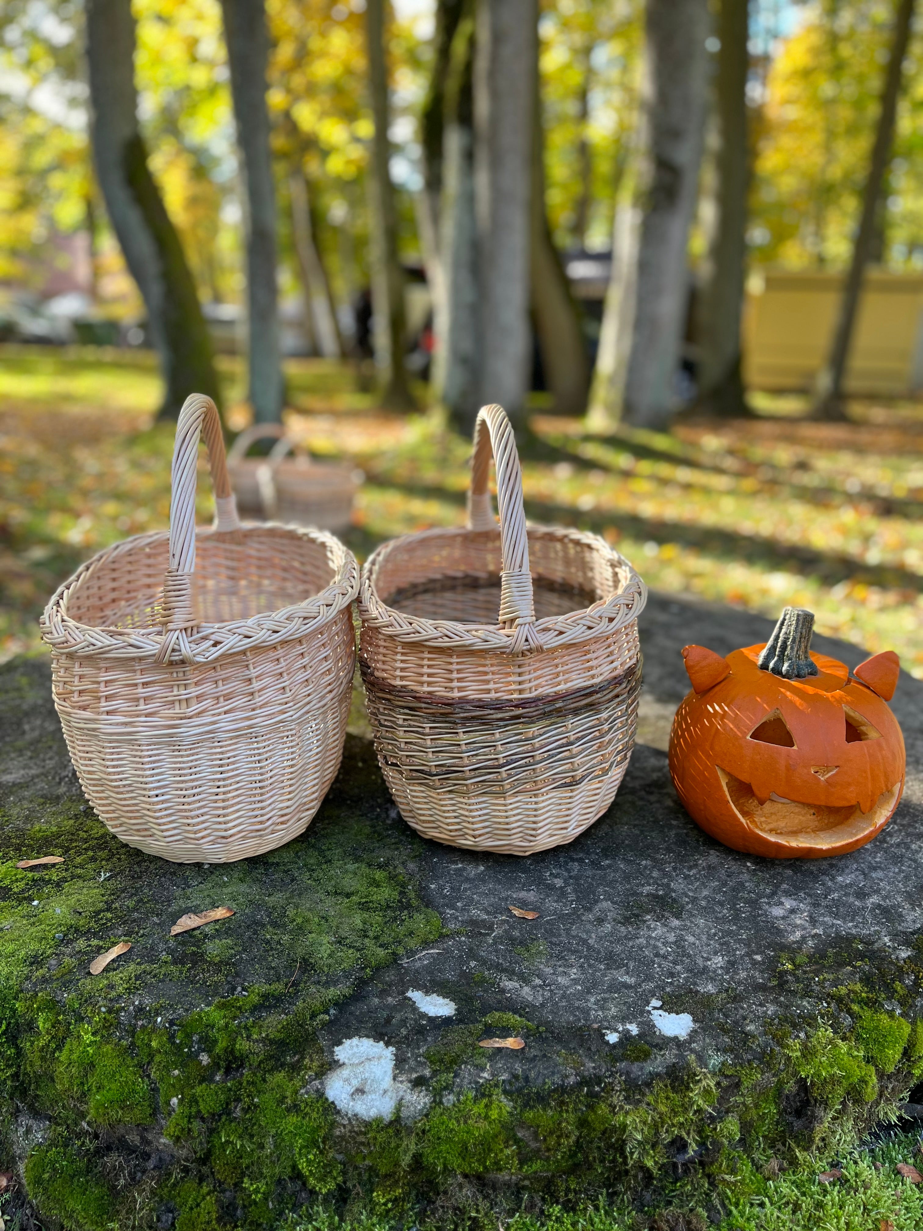 Handwoven Willow Basket