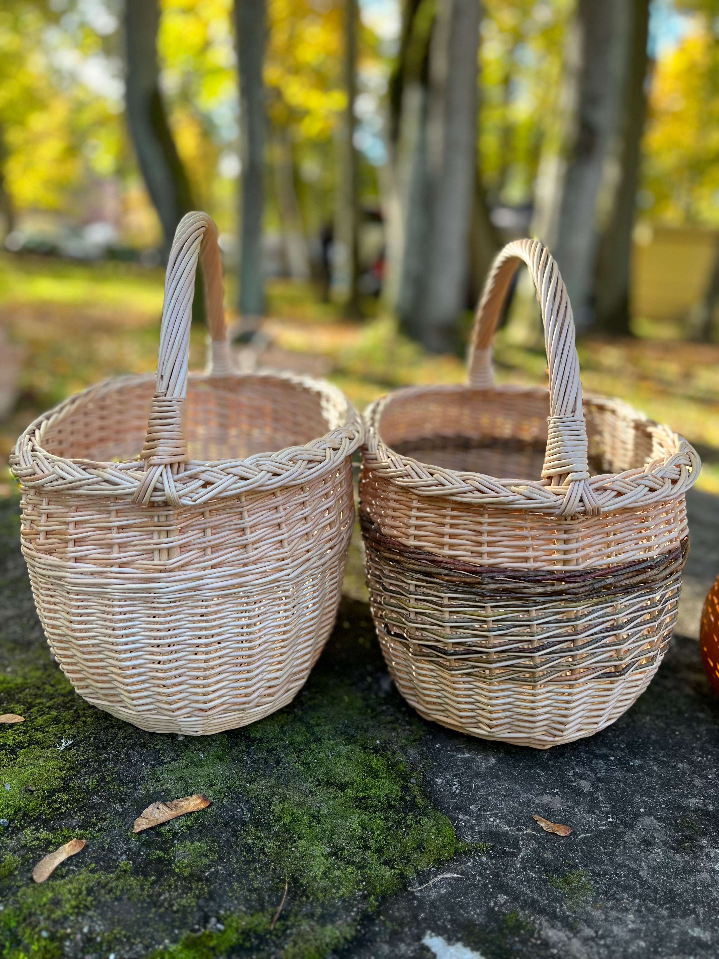 Handwoven Willow Basket