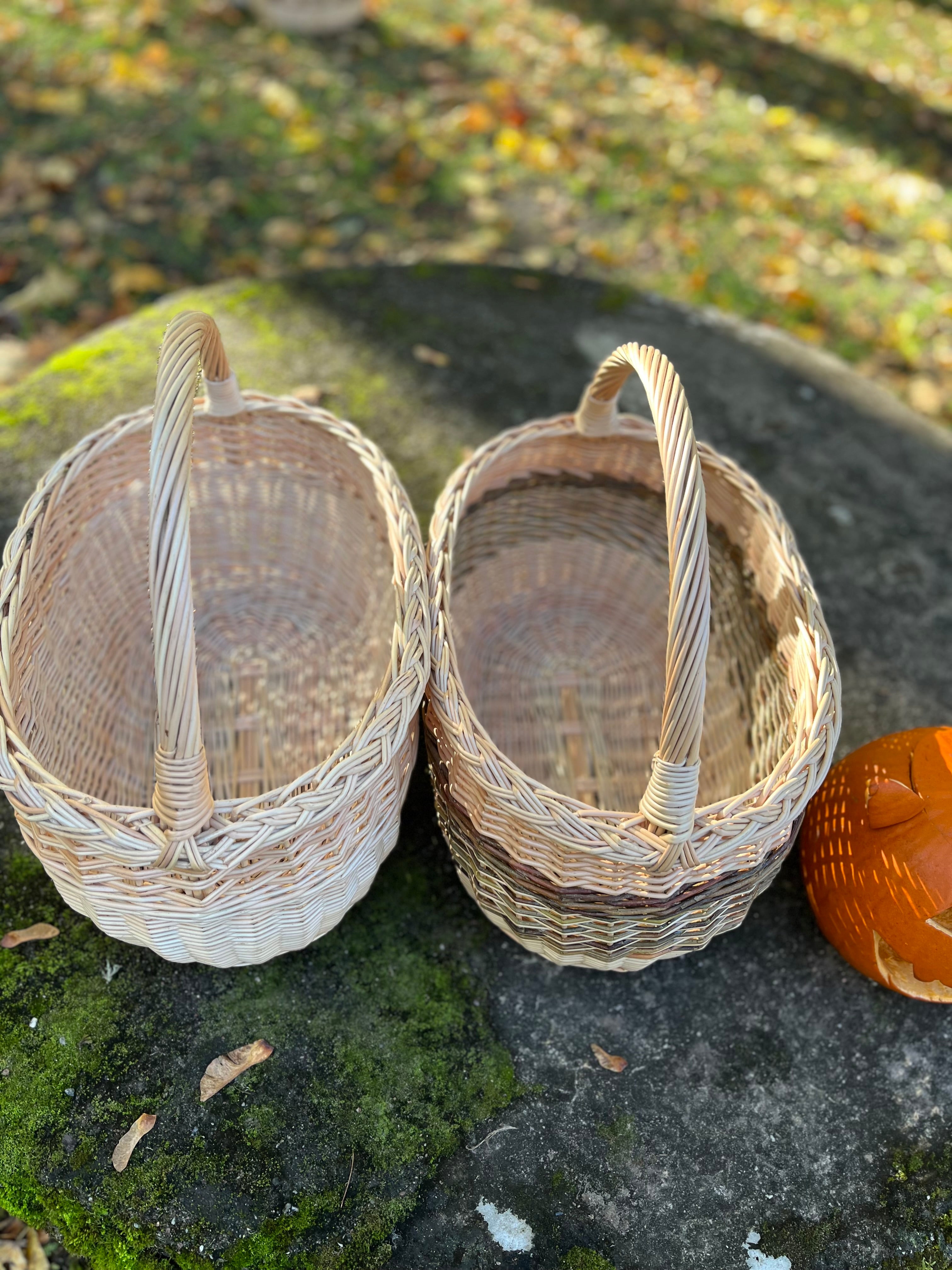 Handwoven Willow Basket