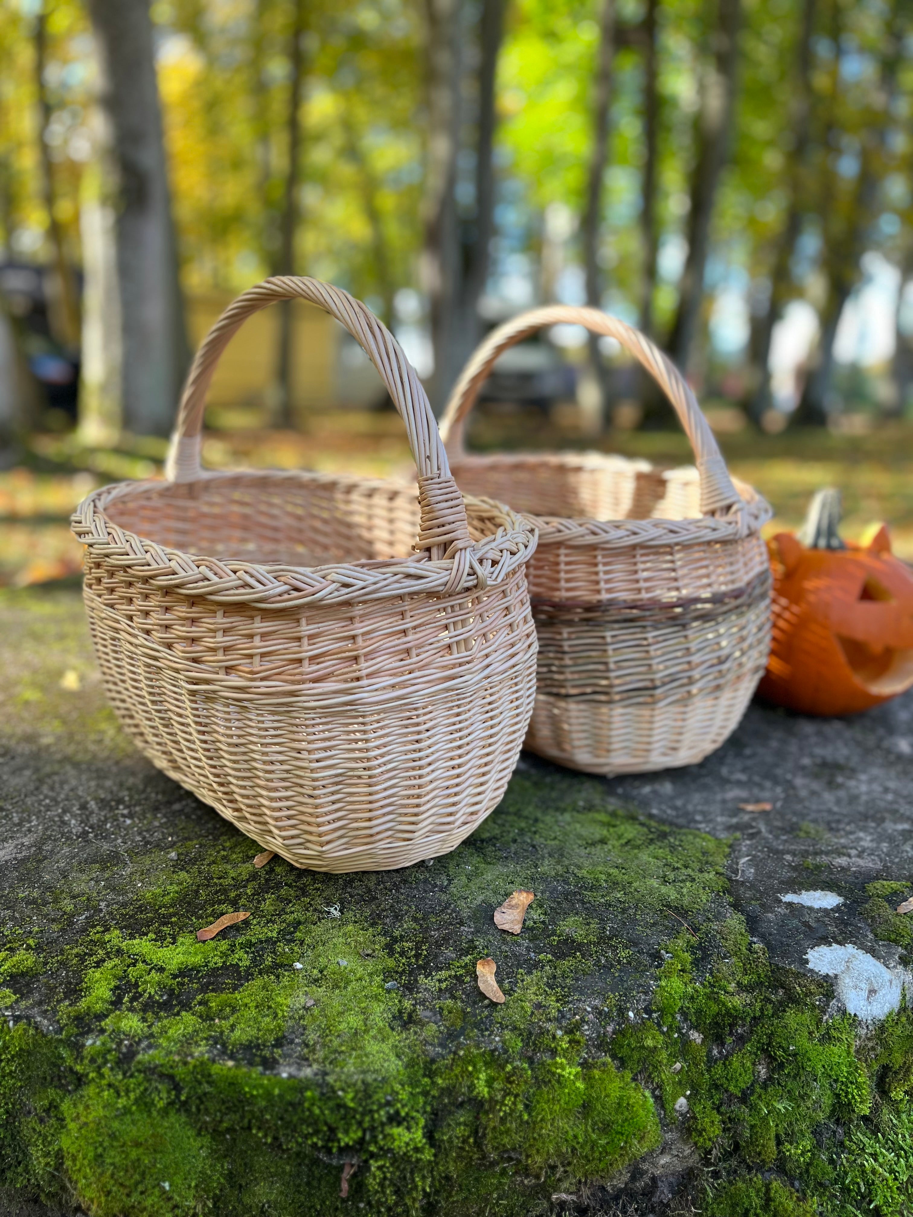 Handwoven Willow Basket