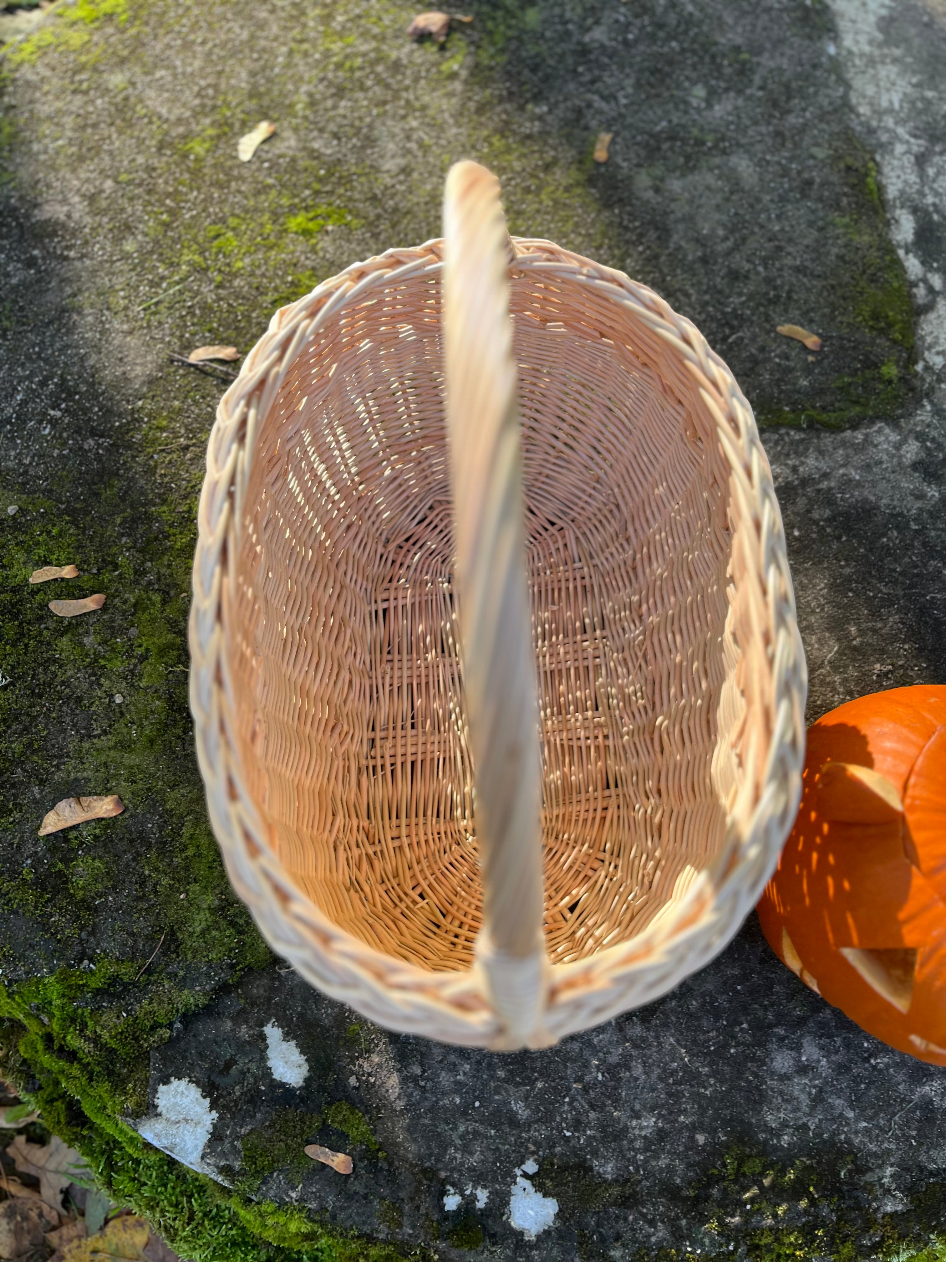 Handwoven Willow Basket