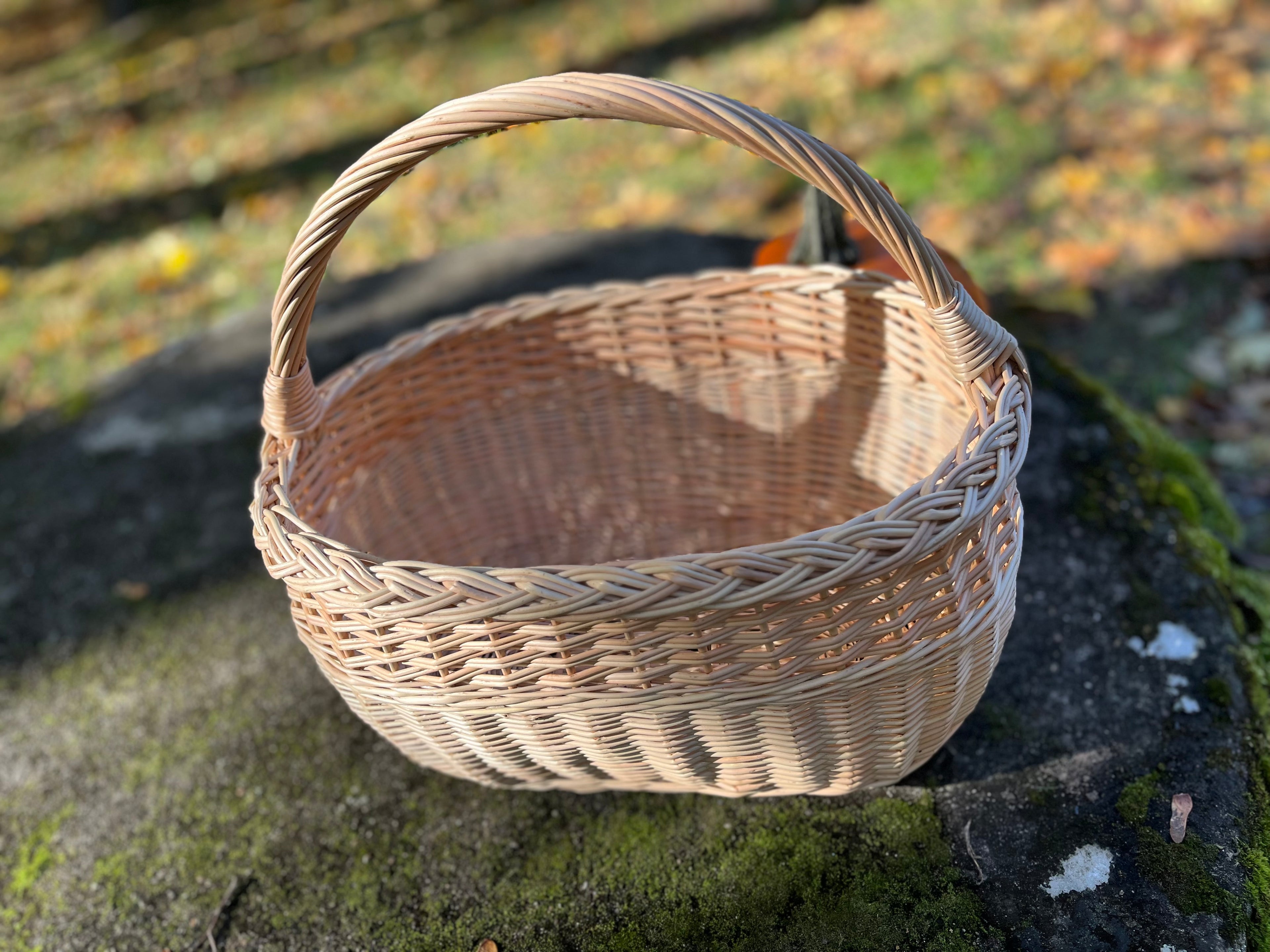 Handwoven Willow Basket