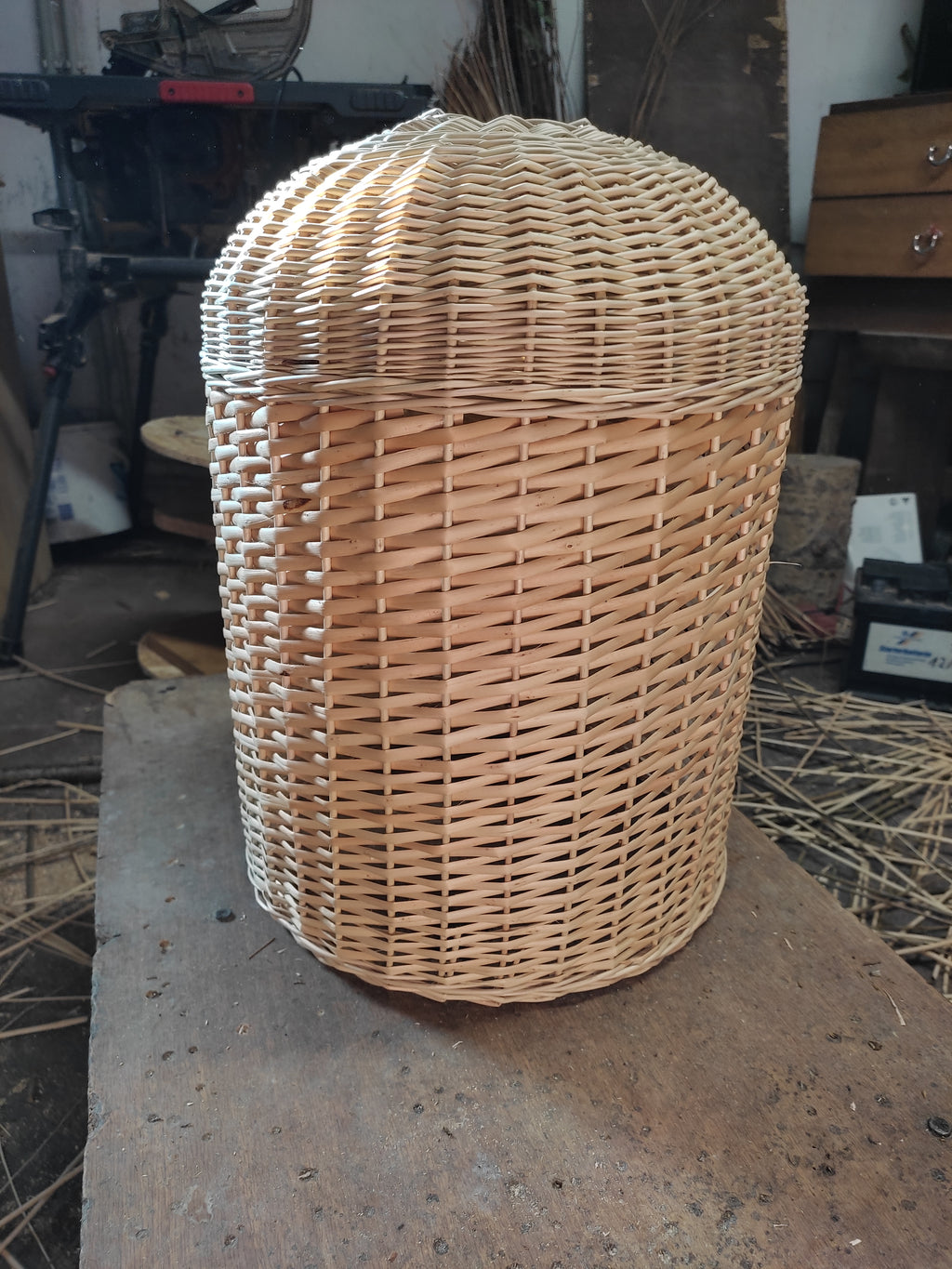Wicker Water Bottle Cover